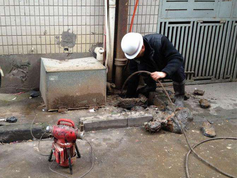 石首疏通下水道-洗菜池疏通